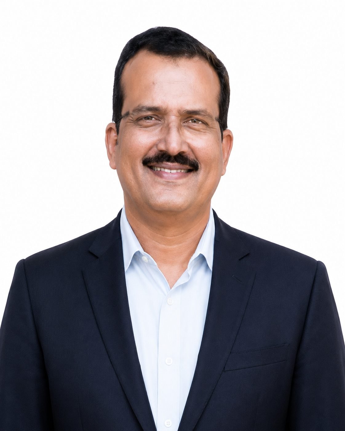 Portrait photograph, Shah Precicast leadership team (pairing with Mr. Nitin Shah pending owner confirmation)
