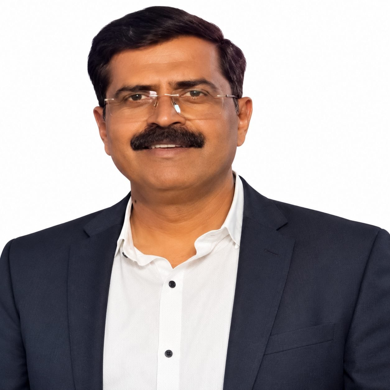 Portrait photograph, Shah Precicast leadership team (pairing with Mr. Ankur Shah pending owner confirmation)