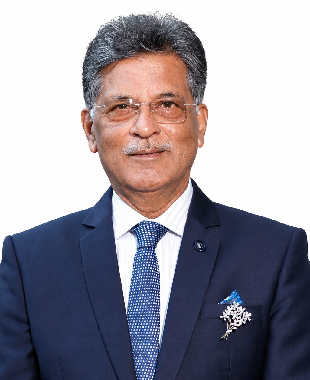 Portrait photograph, Shah Precicast leadership team (pairing with Mr. Pramod Patil pending owner confirmation)